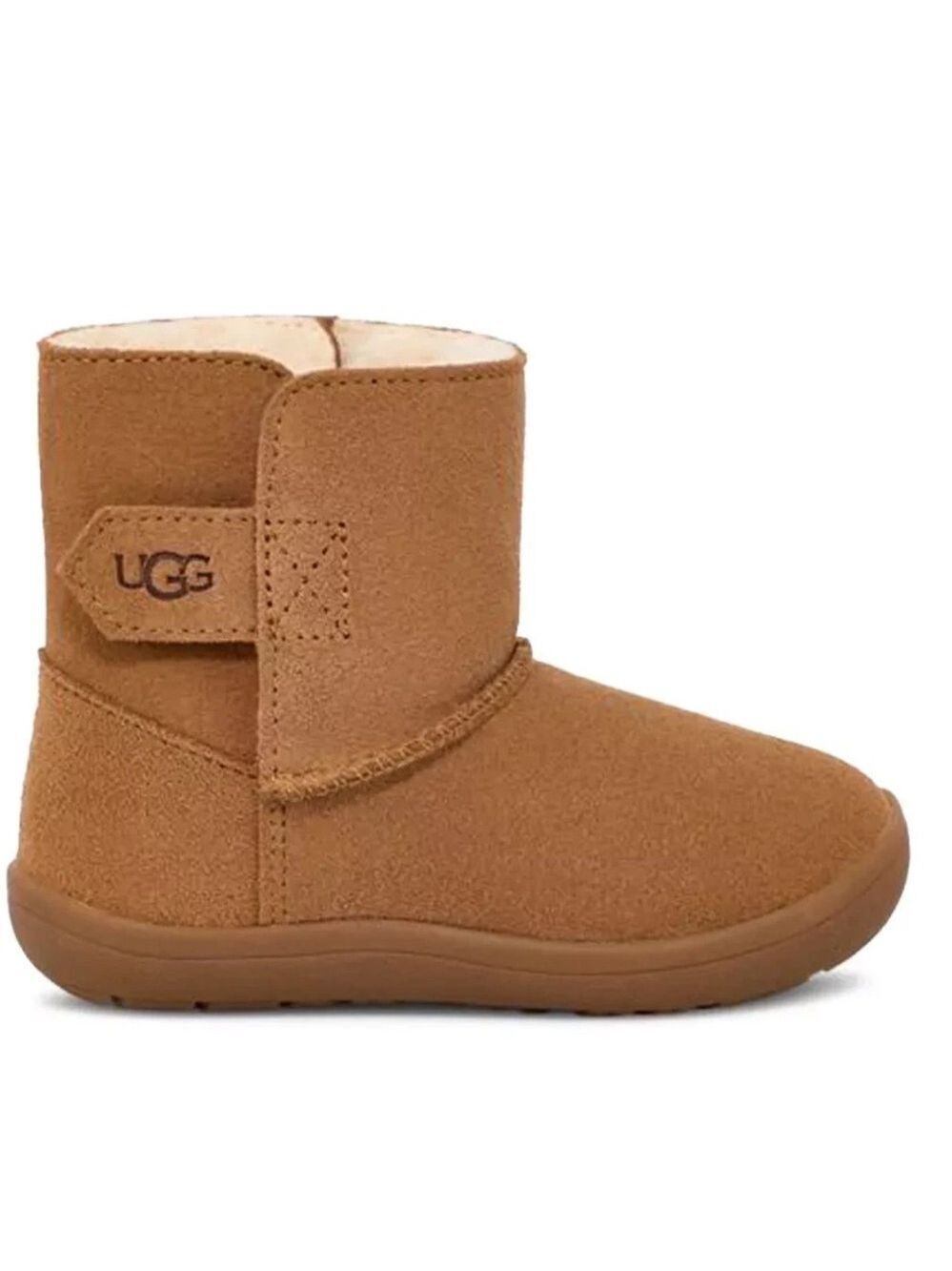 UGG Keelan Toddler Suede Lined Velcro Opening Winter Boots
